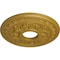Ekena Millwork Baltimore Ceiling Medallion (Canopies up to 5 1/2"), 15 3/8"OD x 4 1/4"ID x 1 1/2"P, Pharaohs Gold CM15BAPGS - alternate 3